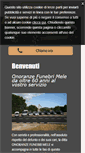 Mobile Screenshot of onoranzefunebrimele.com